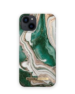 Printed Case iPhone 13/14 Golden Jade Marble