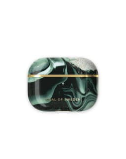 Printed AirPods Case PRO 1/2 Golden Olive Marb