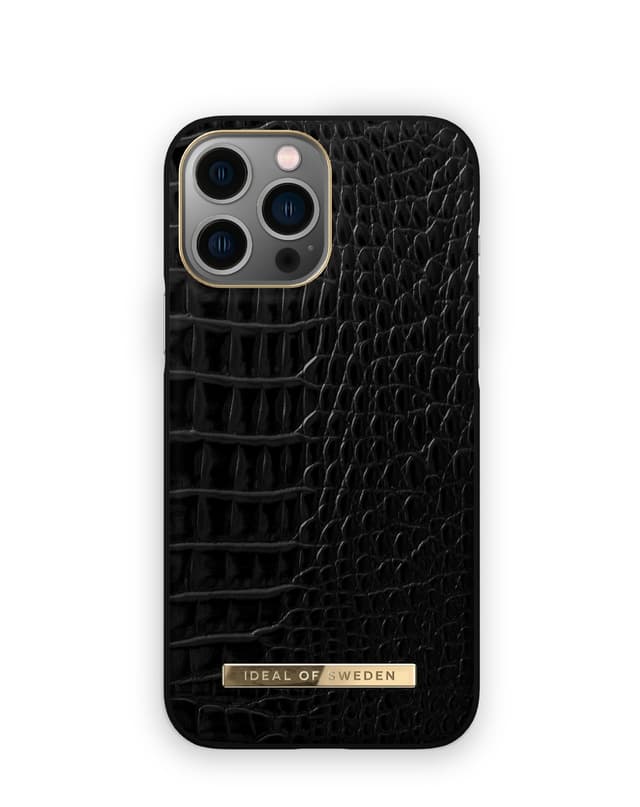 Atelier Case iPhone 12PM/13PM Neo Noir Croco