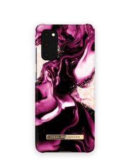 Printed Case Galaxy S20 Golden Ruby