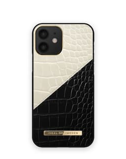 Atelier Case iPhone 12/12P Cream Black Croco