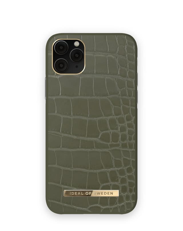 Atelier Case iPhone 11P/XS/X Khaki Croco