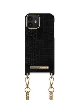 Necklace Case iPhone 12/12PJet Black Croco