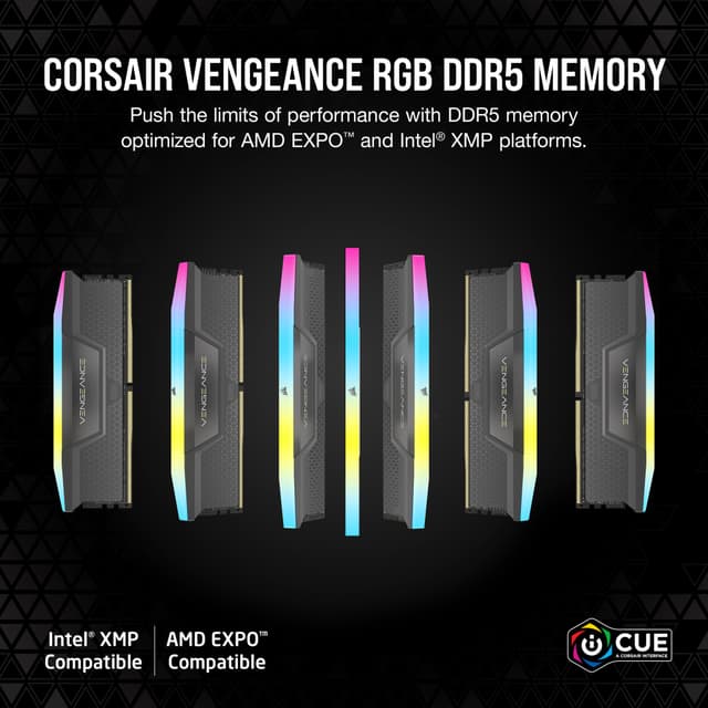 Corsair Vengeance DDR5 RAM 32GB 6000MT/s CL36 - Elkjøp