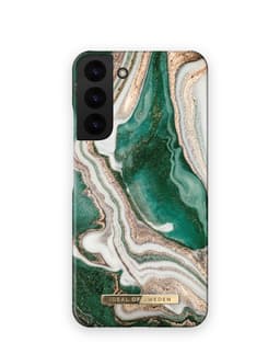 Printed Case Galaxy S22P Golden Jade Marble