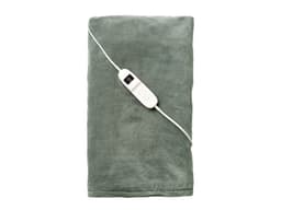 Heated blanket 160 x 130 cm Grey