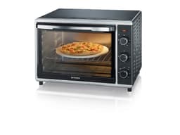 Severin Miniovn 42 liter 1800 watt sort/sølv