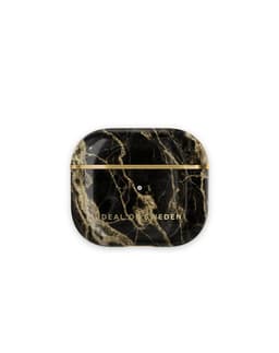 Printed AirPods Case Gen 3 Golden Smoke Marble