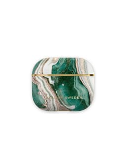 Printed AirPods Case Gen 3 Golden Jade Marble