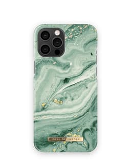 Printed Case iPhone 12 PRO MAX Mint Swirl Mrbl
