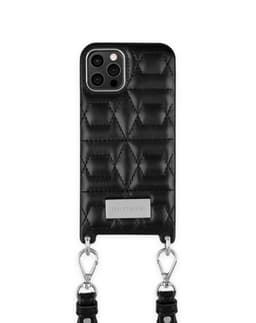 Statement Necklace iPhone 12/12P Quilted Black