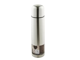 Vacuum flask 1,0 l 18/8 steel