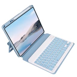 Aftageligt Bluetooth-tastaturetui til iPad Blå iPad 10 (2022)
