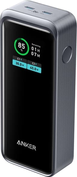 Anker Prime 130W reservestrømforsyning, 12000 mAh
