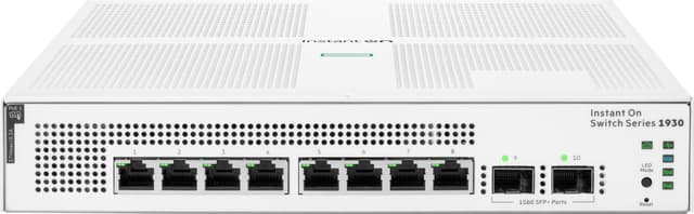 HPE Networking Instant On 1930 (8G 2SFP 124W) nätverksswitch