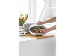 Wesco Single Breadboy Brødboks oval 34 x 23 x 21 cm Hvit