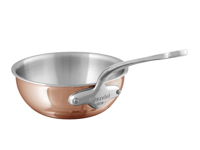 Mauviel Sauterpande buttet Copper/Steel