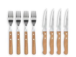 Steak Cutlery 8 parts Stainless steel/Acacia