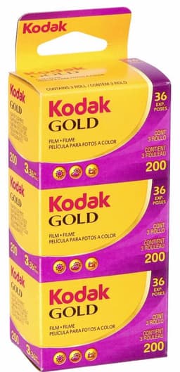 Kodak Gold 200 135/36 x3