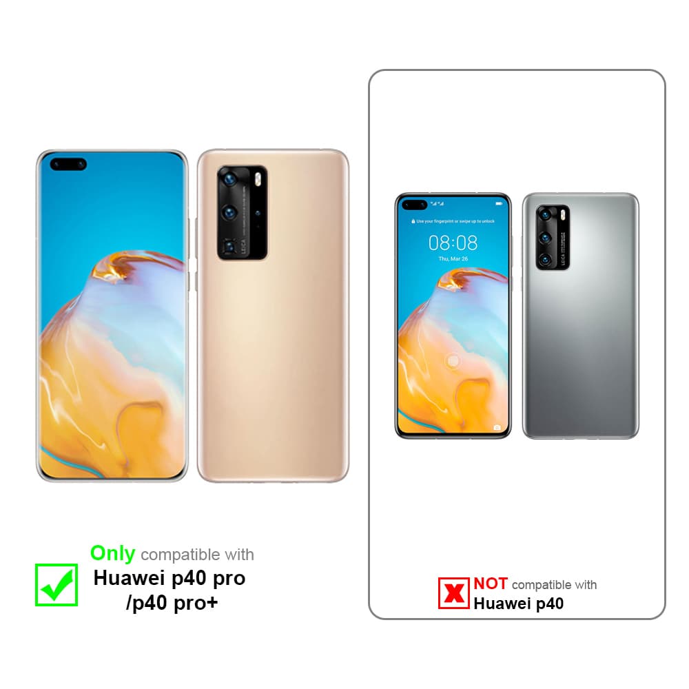 Étui Portefeuille Zanae P40 Pro / P40 Pro Plus Vert