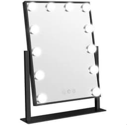 UNIQ New york Mega - Sminkspegel 12 LED lampor - Vit