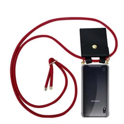Samsung Galaxy A10 / M10 Suojakuori Kotelo (Punainen)