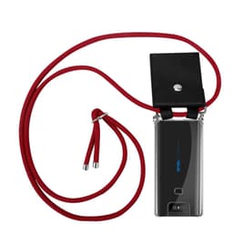 Skal Asus ZenFone 6 Fodral Kedja (Röd)