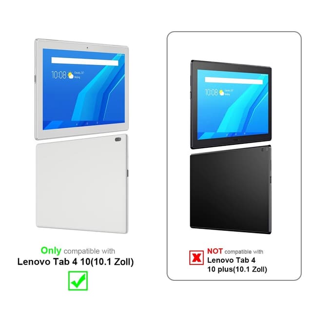 Lenovo Tab 4 10 (10.1 tum) Skyddsglas Skyddsfilm - Elgiganten
