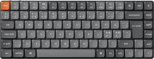 Keychron K3 MAX trådløst tastatur (Gateron Low-profile Red brytere)