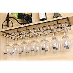 Glassholder 7 - 70 cm vinglassholder for hyllemontering