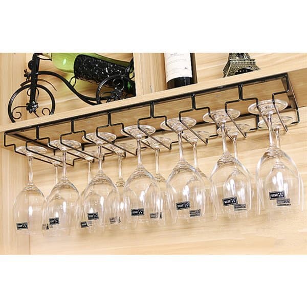 Glassholder 7 - 70 cm vinglassholder for hyllemontering
