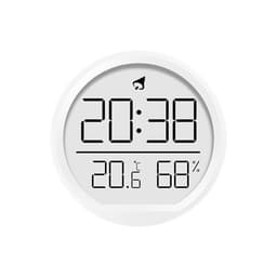 Klocka med LED-display, termometer och hygrometer