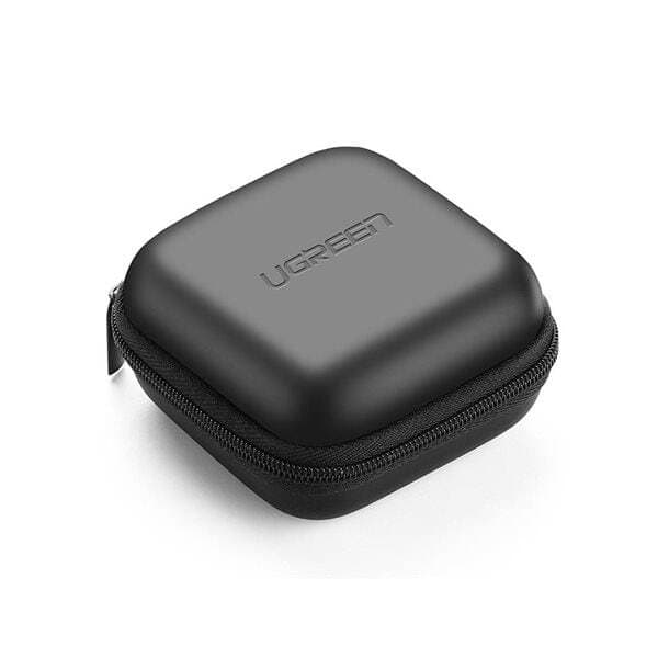 Ugreen Hörlursfodral 8 x 8 cm - Svart