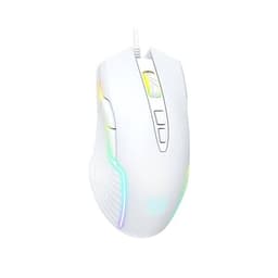 Onikuma CW905 spillmus med USB og 6 DPI-nivåer - hvit
