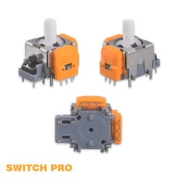 Joystick med Hall-effekt, 2-pakning Switch pro