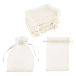 Organza poser 100-pak Creme