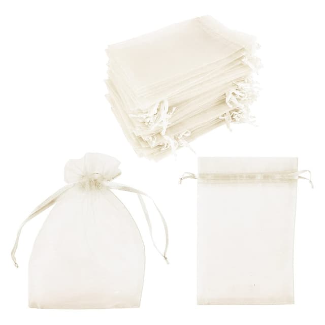 Organza poser 100-pak Creme
