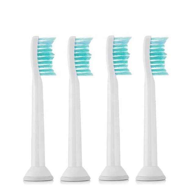 Tandborsthuvuden 4-pack Vit