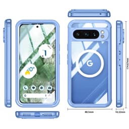 Beskyttelsesveske med stativ for Google Pixel 9 Pro XL gress farge Google Pixel 9 Pro