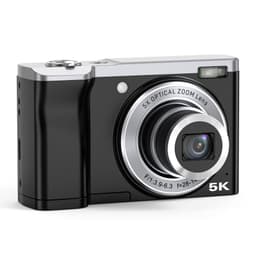 5K digitalkamera med 5X optisk zoom og anti-shake stabilisering