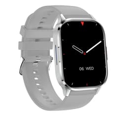 Smartwatch med olika sportlägen, Bluetooth-samtal, vattentät Silver