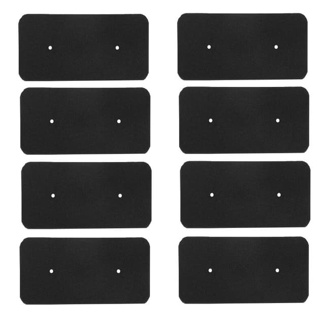 Filter for tørketrommel 8-pakning Sort