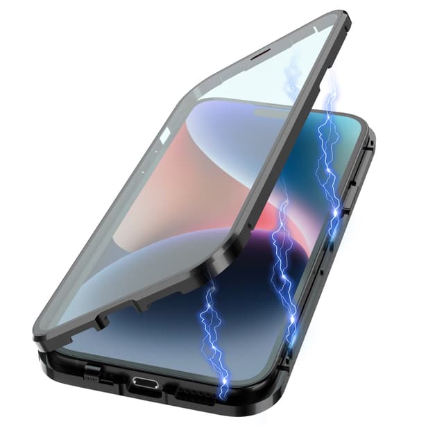 Skärmskydd magnetiskt skyddande telefonfodral med stativ  iPhone 13 Pr