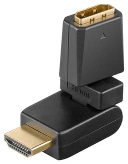 HDMI-adapter 360°, Guldpläterad (4K   60 Hz)