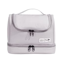Tørr våtseparasjon reiseveske, toalettmappe, sminkeveske Grå