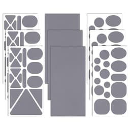 Selvklebende vanntette reparasjonslapper Grå