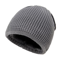 Vinter lue luer varm lue, one size fits all lue Grå