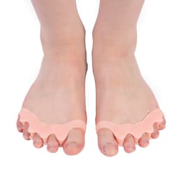 Tåskiller for Hallux valgus 1 par Beige