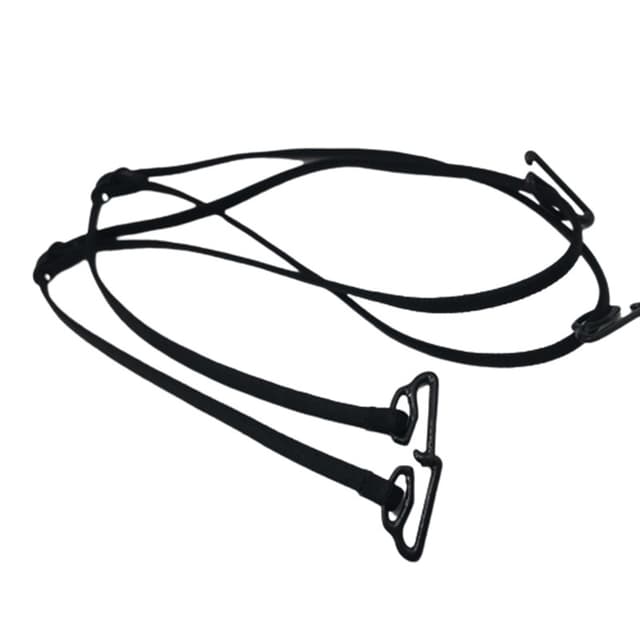 Justerbar elastisk BH-rem BH-axelremsbyte Svart