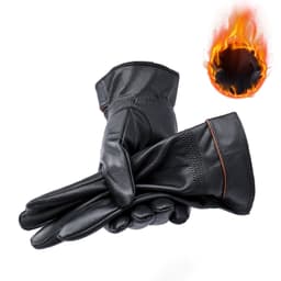 Varme skinnhansker av saueskinn - vanntette og vindtette